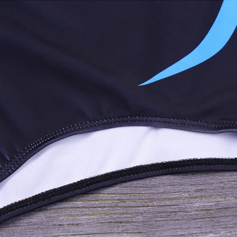 Ретро принт купальники Цельный купальник купальный костюм для женщин