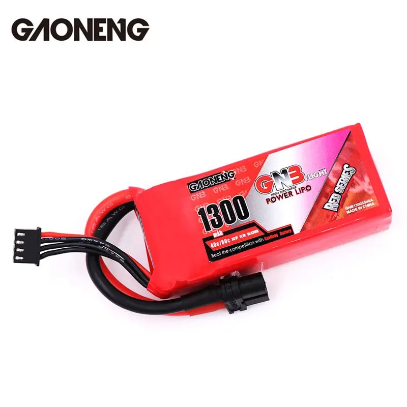 Gaoneng GNB 11 1 V/14 8 V 1300 mAh/2200 mAh 3 S/4S 40C XT60 разъем Lipo батарея для RC моделей Мультикоптер