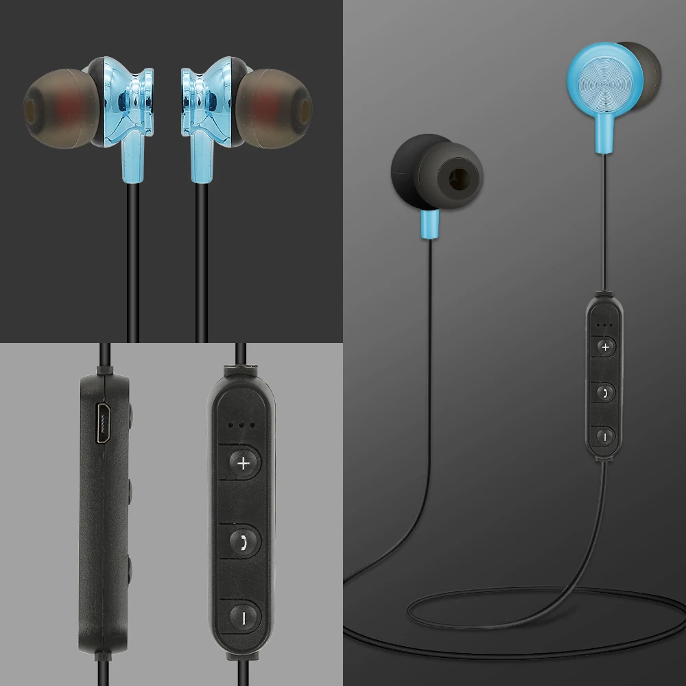 Спортивные Bluetooth-наушники с микрофоном 4 цвета | Электроника