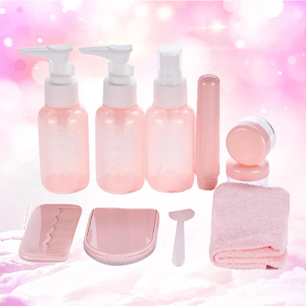 Портативные многоразовые дорожные контейнеры 10 шт. наборы туалетных бутылок для