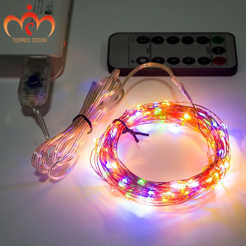 USB RGYB 8 моделей мерцания с дистанционным управлением 10 м светодиодный светильник