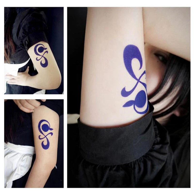ONE PIECE Nami tattoo Косплей Анимация мультфильм логотип Татуировка наклейка XR107|stickers