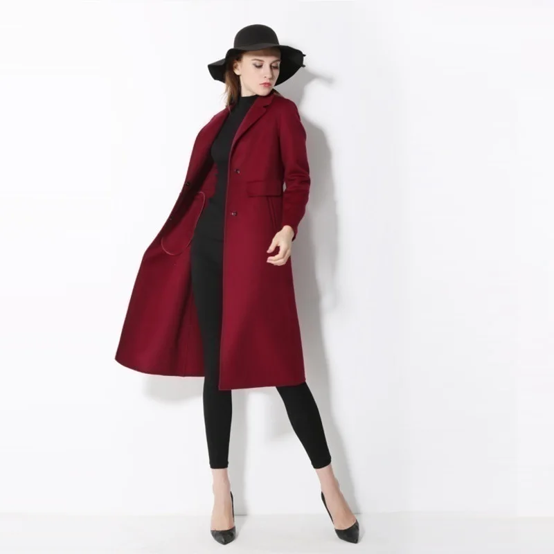 Sobretudo Feminino Abrigo де Mujer Elegantes Dames Jassen осень женские корейские кашемировый Largas