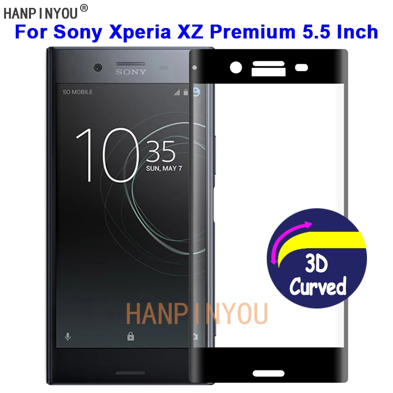 Для Sony Xperia XZ Premium G8141 G8142 9H твердость 3D полное покрытие закаленное изогнутое