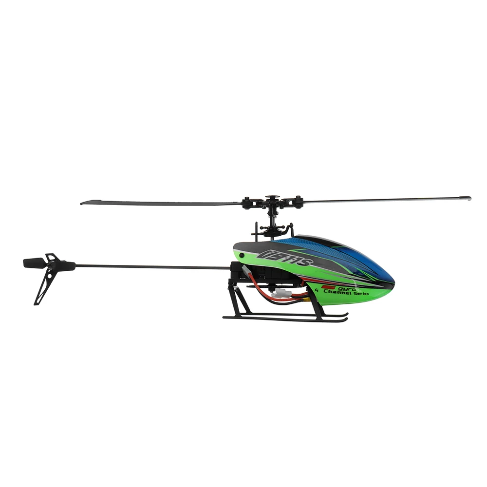 WLtoys V911S 2 4G 4CH 6-Aixs Gyro Flybarless высокоскоростной Радиоуправляемый вертолет RTF для