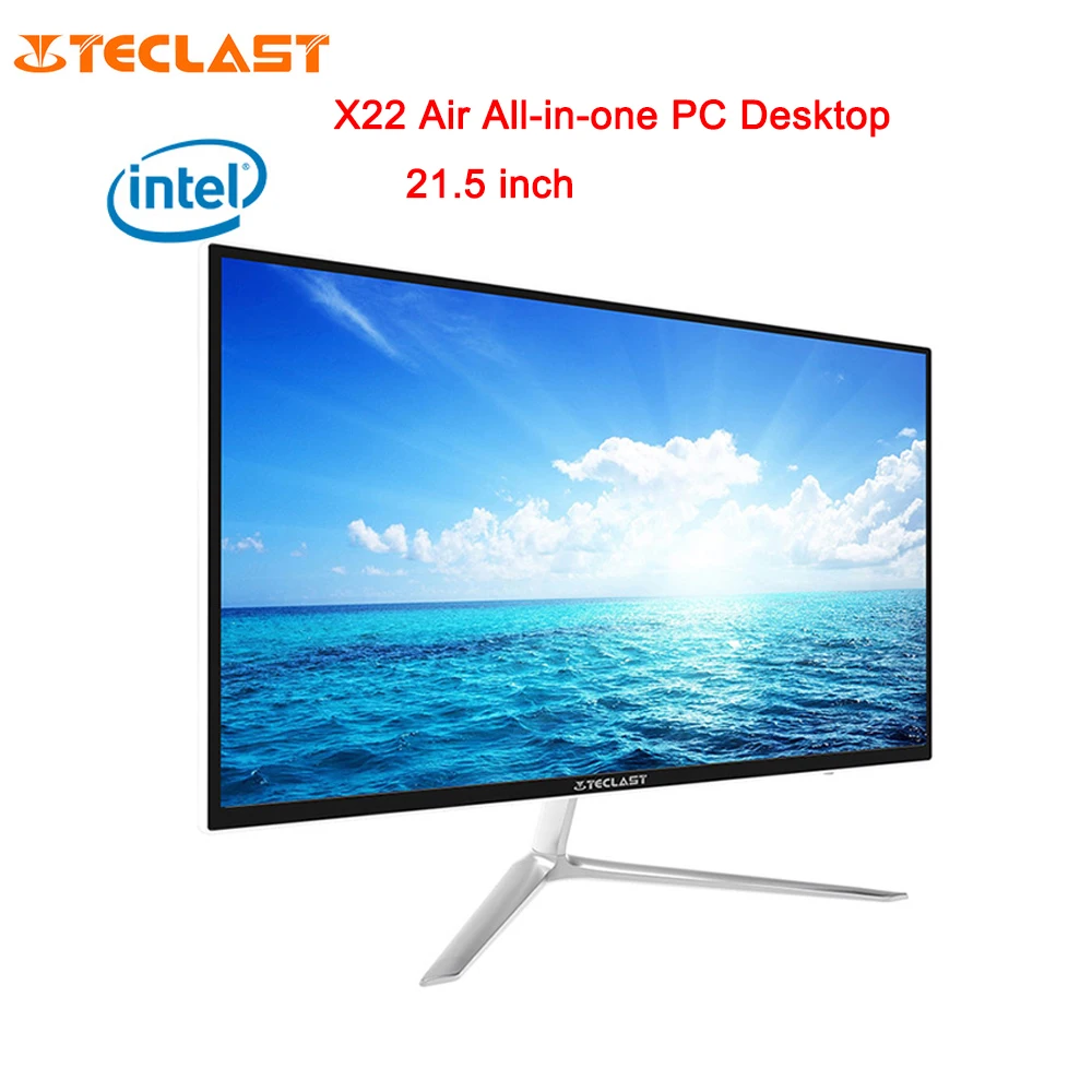 Teclast X22 Air 21 5 Дюймов все в одном ПК Настольная подсветка &quotFHD&quot экран DOS Intel Celeron J3160
