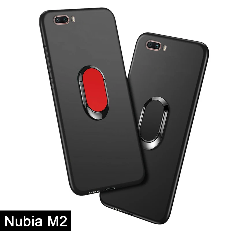 Чехол для Nubia M2 роскошный 5 дюймовый Мягкий Черный силиконовый магнитный