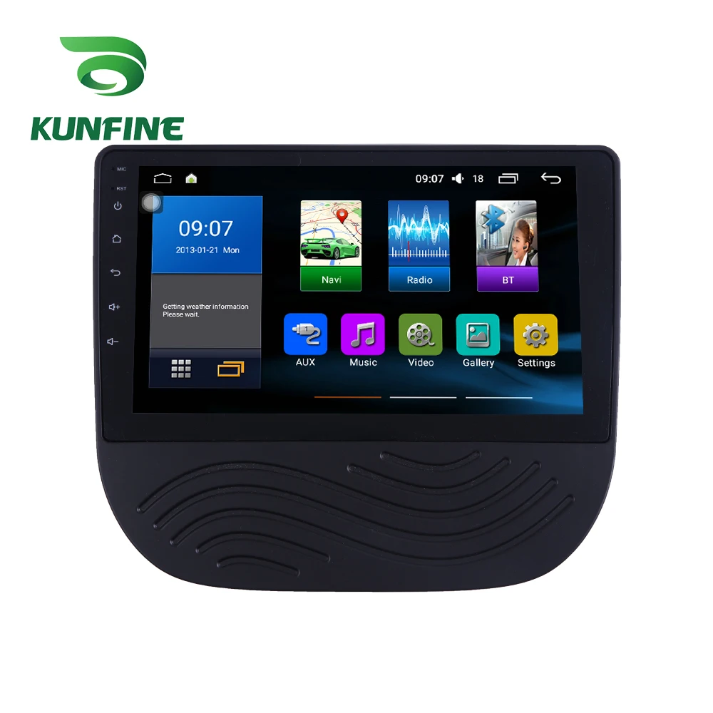 Восьмиядерный 1024*600 Android 8 1 автомобильный DVD GPS навигационный плеер Deckless стерео для