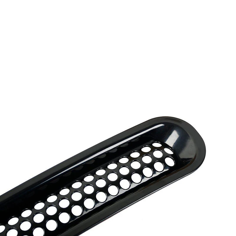 7 шт. черный Передний гриль сетка Решетка Вставка комплект подходит для 2007 2018 Jeep