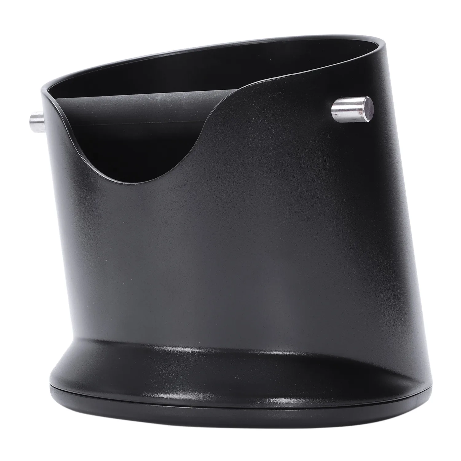 Черный кофейный бар scssщик Non-Slip Grinding мусорное ведро с палкой для стука Barist Домашние кухонные принадлежности на.