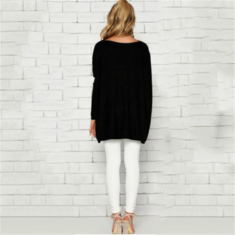 

New Womens Plain Long Sleeve Graceful Maxi Party Dress Pullover O Neck Long Sleeve Autumn