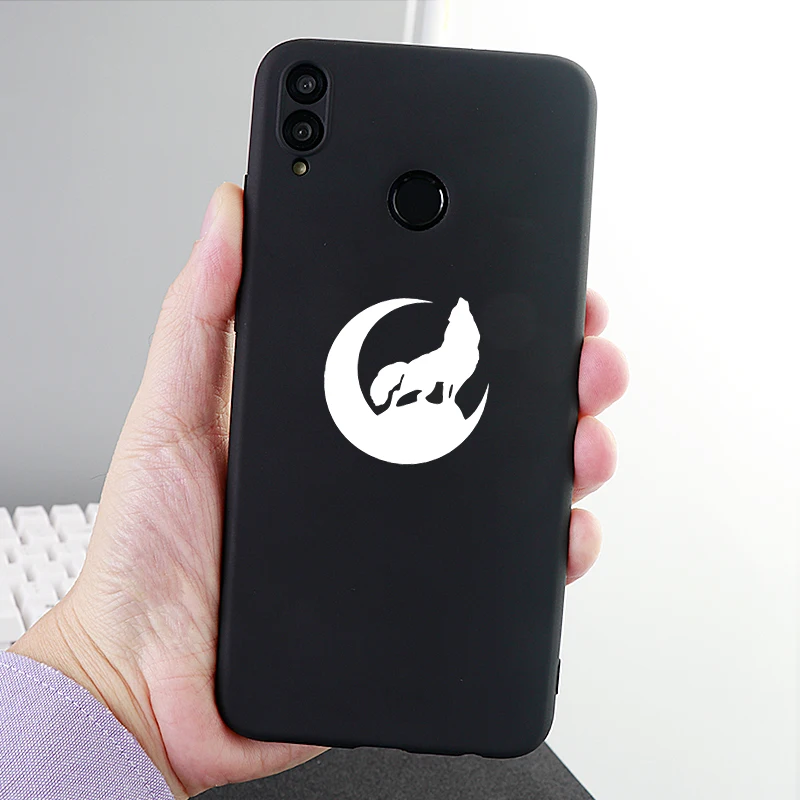 Funny Mobile Phone Cases for Huawei Honor Note Mate10 Pro 20X Nova3 3i New Case Wolf Soft Silicone Cell Covers Accessories |