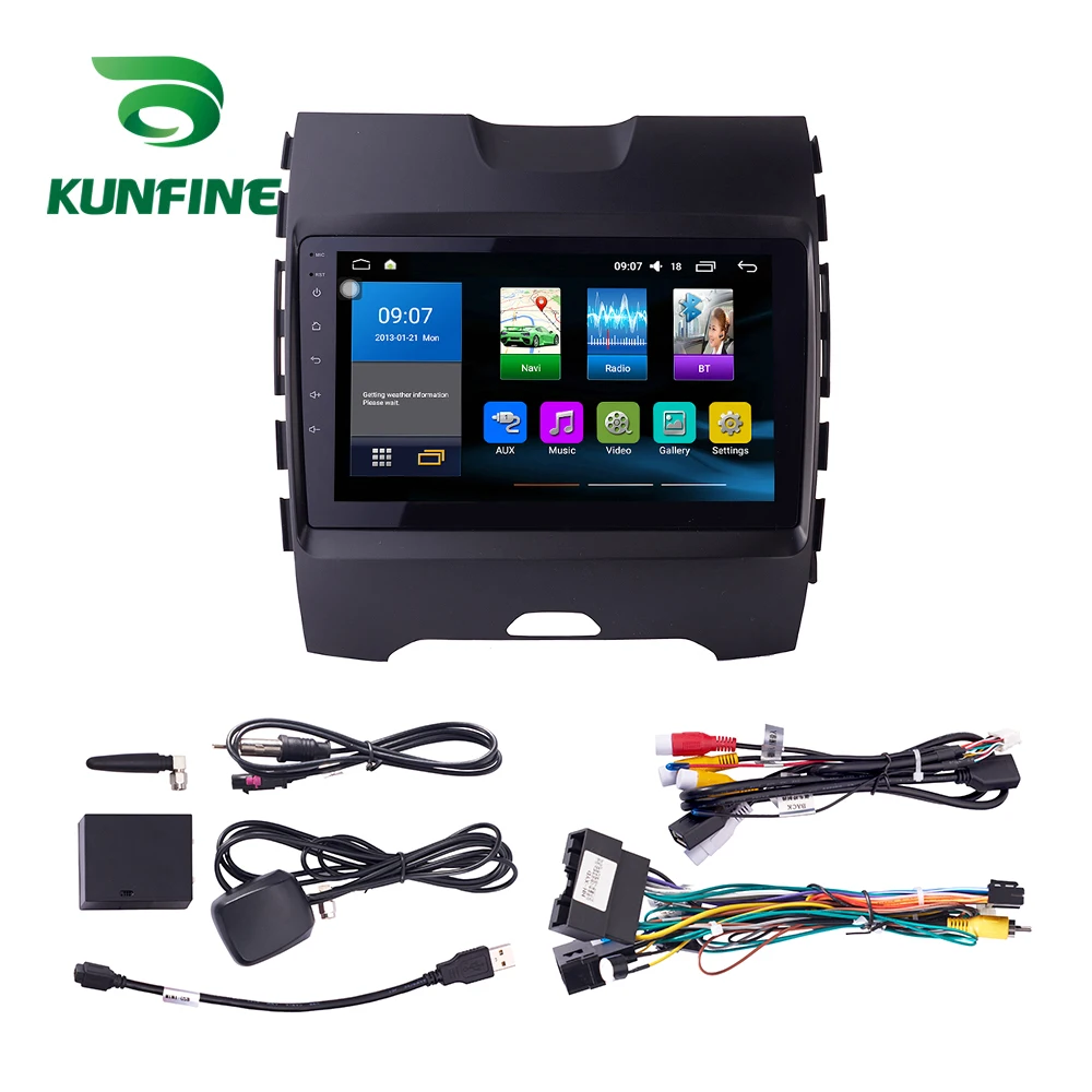 Восьмиядерный 1024*600 Android 8 1 автомобильный DVD GPS навигационный плеер Deckless стерео для