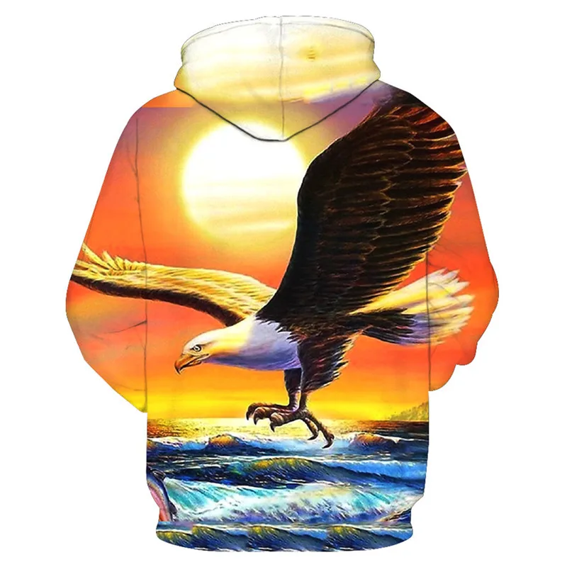 Мужская толстовка с капюшоном креативный пуловер в стиле хип-хоп 3D-принтом