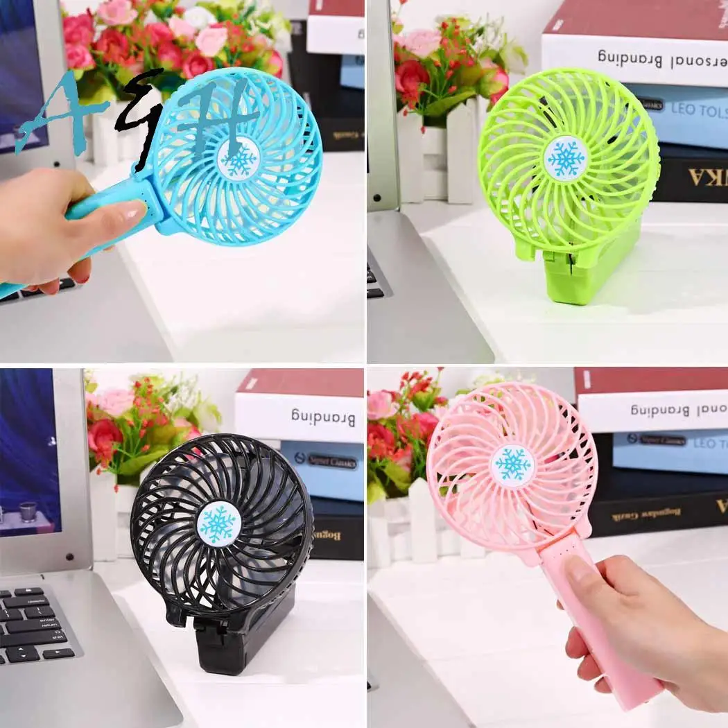 Портативный Перезаряжаемый складной мини USB вентилятор охладитель воздуха
