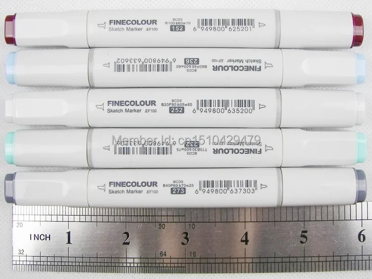 72 шт./компл.+ 1 сумка для ручек из FINECOLOUR 72 144 192 Цвет набор ручек для набросков, маркер для белой доски манга графическое дешевле, чем Copic