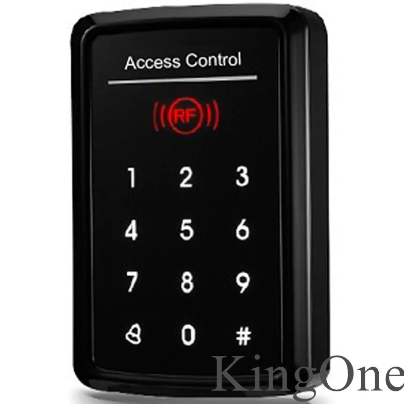 125 кГц ID/EM RFID сенсорная клавиатура считыватель контроля доступа двери 1000 пользователей, автономный считыватель контроля доступа