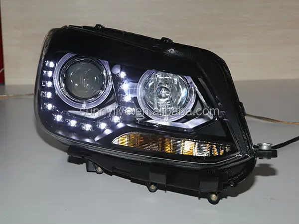 Для VW Touran Светодиодный прожектор на голову объектив 2011-12 лет PW правый Привод
