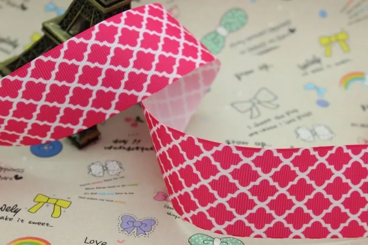 1.5 '' четырехлистник вы выбираете цвет печатная корсажная лента hairbow украшение партии поделки OEM 38 мм p2582