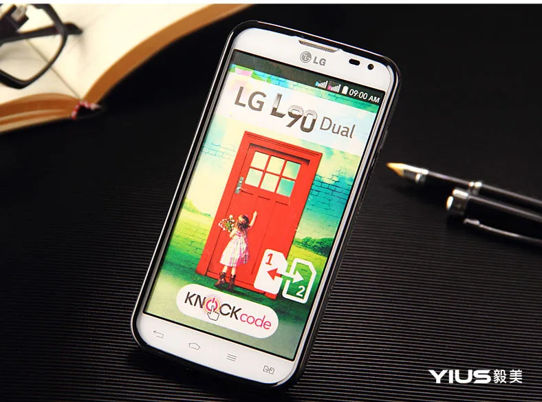 X Line TPU чехол, мягкий гелевый Чехол для LG OPTIMUS L90 D410