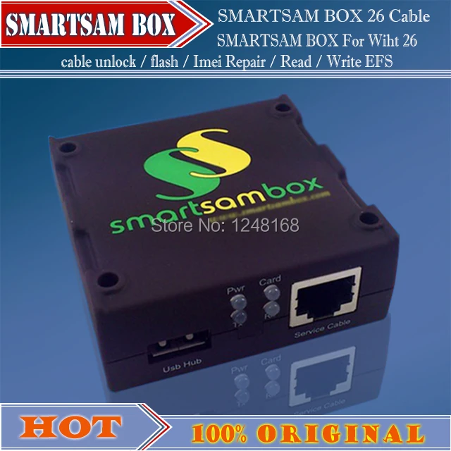 Gsmjustoncct новейшая версия Smart Sam box с 26 кабелями для samsung разблокировка и ремонт и флэш-телефон