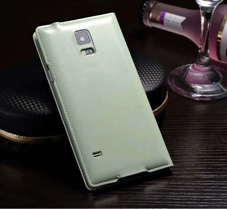 Чехол-раскладушка кожаный чехол для телефона Smart View для samsung Galaxy S5 SV S 5 G900A G900I G900F G900 G900H G900FD SM-G900F SM-G900H чехол