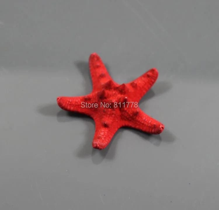 HappyKiss 3 шт. снаряды естественно Starfish раковины украшения Морской стиль Свадебные пару булочки starfish 3-5 см цвета морской звезда