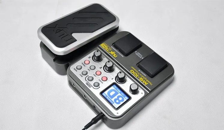 НУКС MG100 Электрогитары DSP мульти для создания спецэффектов 58 эффекты 6-графический эквалайзер встроенный барабан машины 72 пресетов ефикс