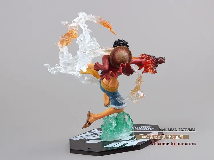 Аниме one piece Monkey D Luffy Боевая пленка Ver. ПВХ фигурка игрушки 18 см