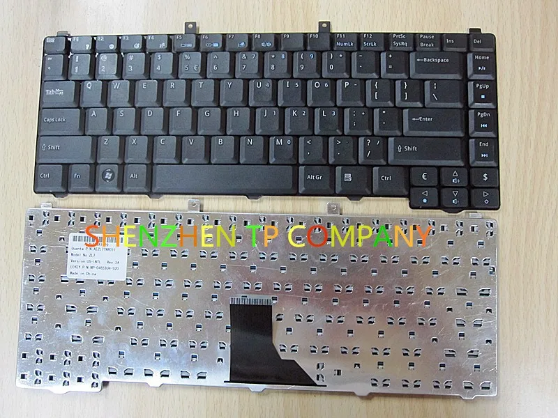 Новинка Клавиатура для ноутбука ACER ASPIRE 1400 1410 1600 1640 1680 1690 3000 3020 3500 3610 5000 3680 5050 5600 5570 5500 US версия