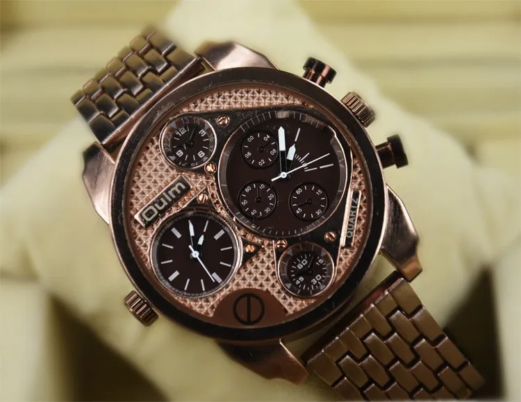 Relogio masculino Vogue Dual Time повседневные Oulm 9316 Relogio спортивные часы мужские военные армейские часы подарок кварцевые наручные часы