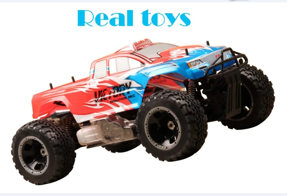 RealTS FS Racing 11803 новая версия 1/5 масштаб 30cc газовый двигатель 4WD monster truck, 2,4G радио