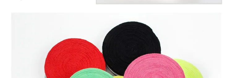FANGCAN полотенце из супертонких волокон ручки мягкие поглощающие Sweatband ручки для теннисной ракетка для бадминтона, сквоша 10 м/рулон