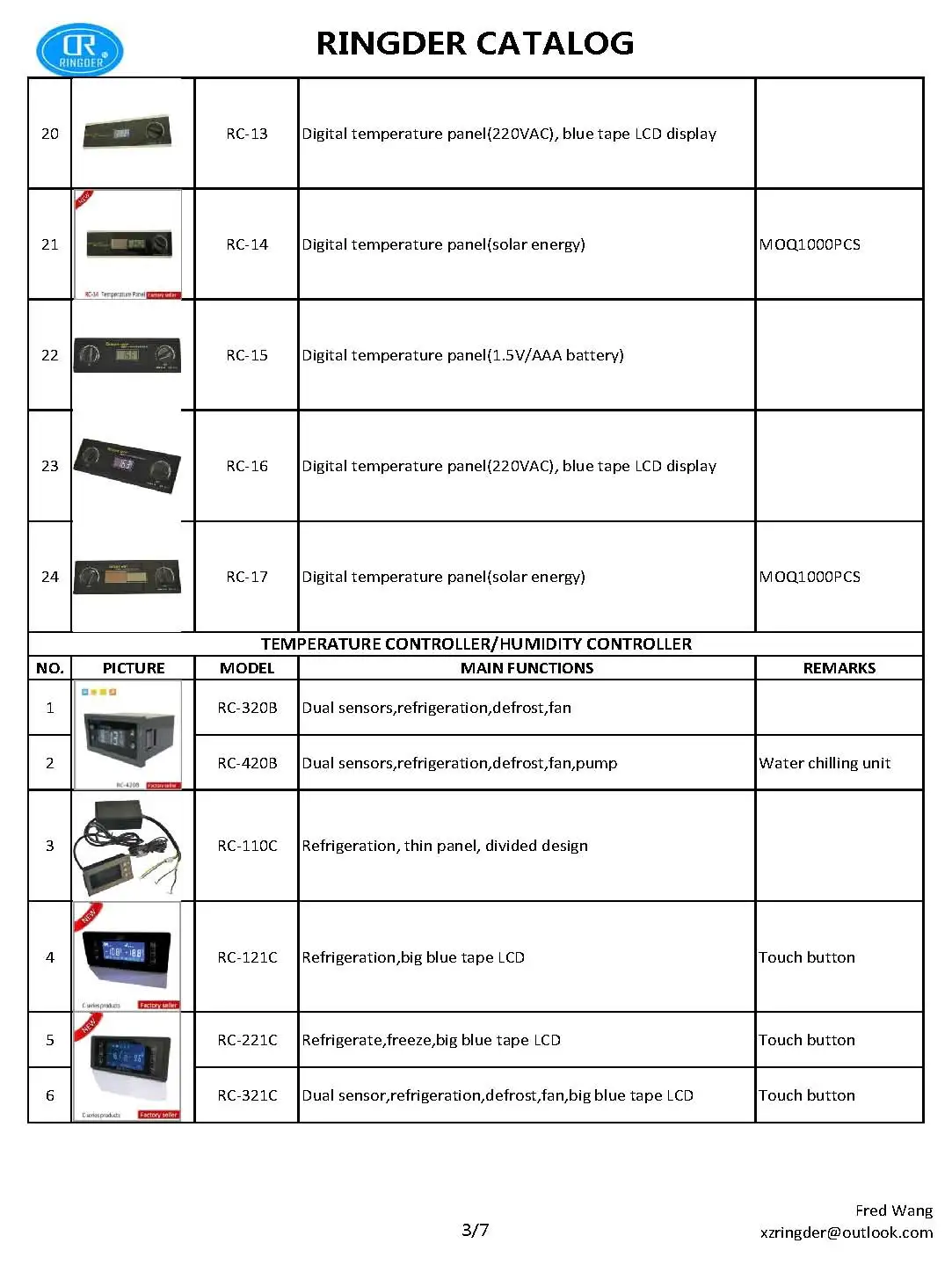 RINGDER RC-113M 220V50HZ 0.1C PID Тепловая зародыша инкубационный регулятор цифровой термостат регулятор температуры для инкубатора лаборатория