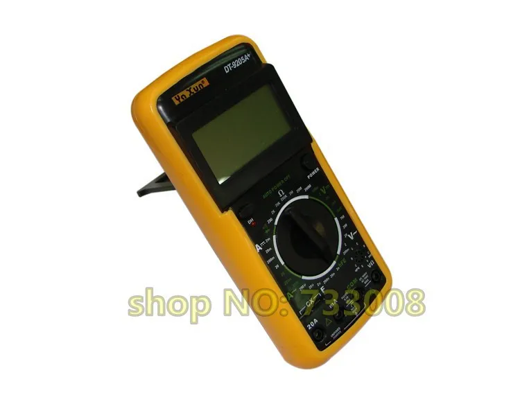 YAXUN DT9205A+ Цифровой мультиметр Электронный цифровой универсальный измеритель автоотключение
