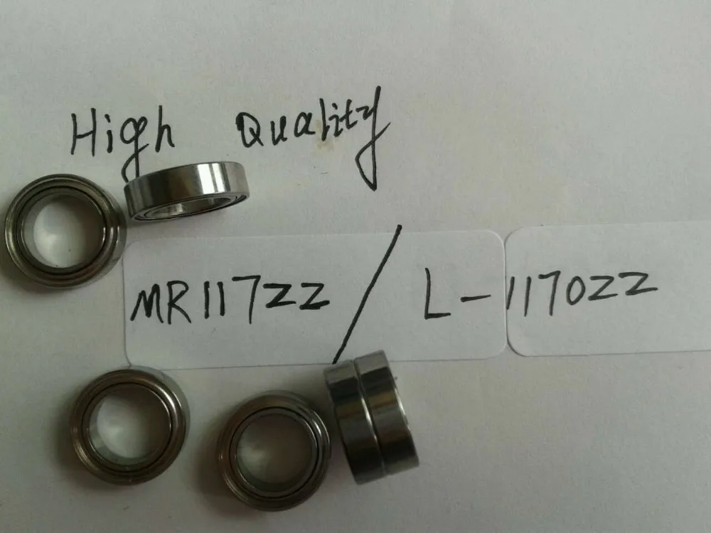 TURE высокое качество, специальный подшипник с мотором, MR117ZZ/L-1170ZZ WA677ZZA 7*11*3 мм подшипники 11 шт./лот
