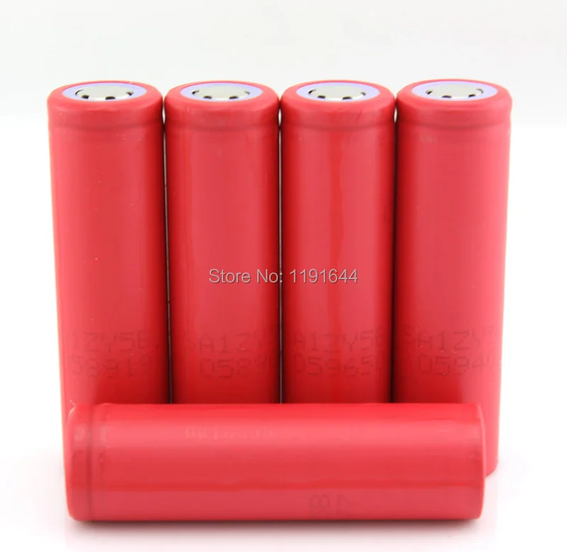 2 шт./лот, настоящий аккумулятор 3,7 V 18650 Sanyo 2600mAh для SANYO