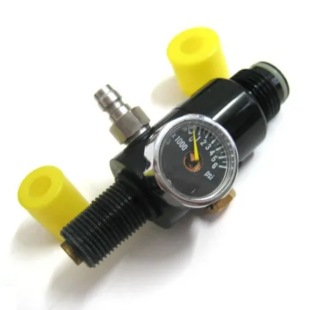 Co2 ЦИЛИНДР стрельбы Пейнтбол 4500PSI Воздушный бак сжатого воздуха регулятор выходного давления 800PSI 5/"-18UNF