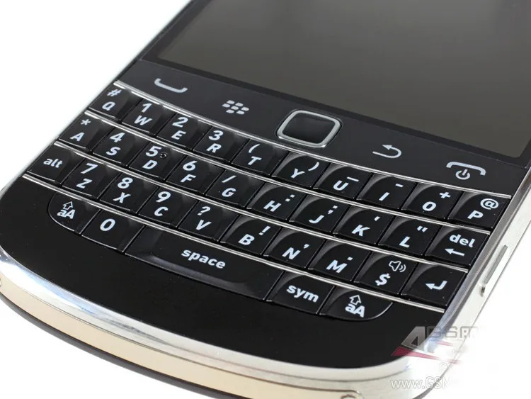 Отремонтированный Blackberry 9900 Bold Touch разблокированный 3g Смартфон QWERTY+ сенсорный экран 2,8 дюйма, WiFi, gps, МП