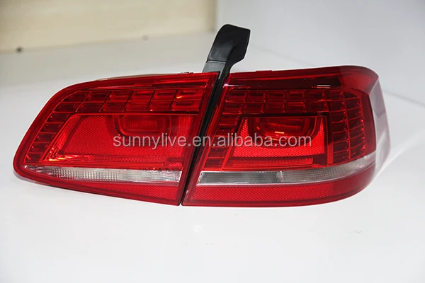 Для VW Passat b7 Европейский Magotan светодиодный задний фонарь задние фонари 2011- год красный цвет