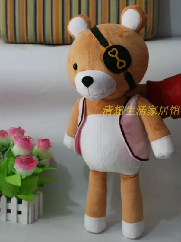 DIABOLIK LOVERS Kanato Sakamaki Bear Plushie ручная работа плюшевая игрушка для костюмированной игры Реквизит 54 см Большой размер