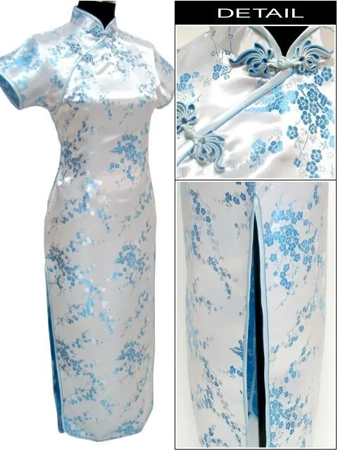 Золотое традиционное китайское платье женские атласные Длинные Cheongsam Qipao Одежда Цветок размера плюс S M L XL XXL XXXL 4XL 5XL 6XL J3081