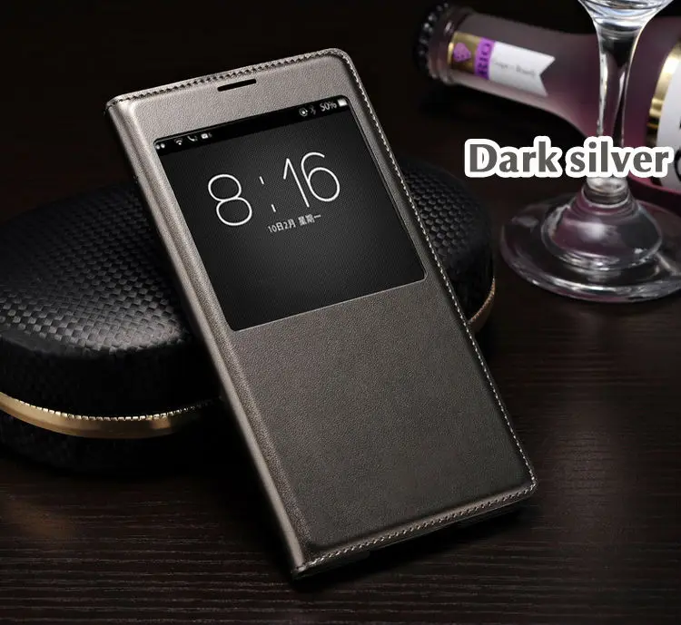 Откидной кожаный чехол для телефона samsung Galaxy S5 S 5 Galaxy YS5 samsung SV I9600 SM G900 G900F G900FD SM-G900F Smart View