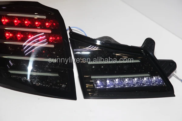 Для Subaru Outback светодиодный задний светильник Smoke 2010-12 U type