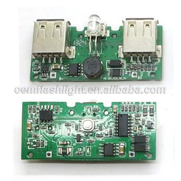 10x18650 Банк силы DIY компоненты с двойным выходом USB-черный/ярко-розовый/синий