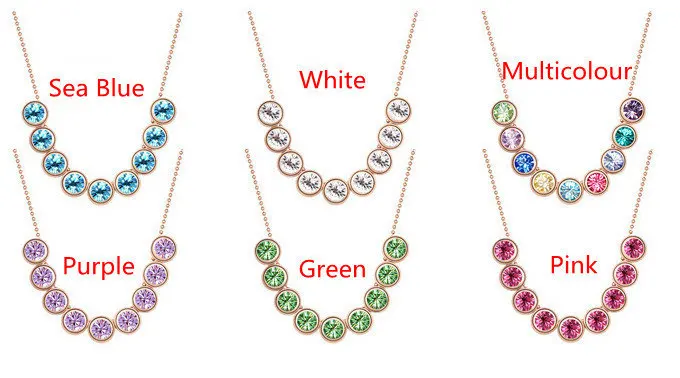 SHDEDE австрийский кристалл от Swarovski женское ожерелье с подвеской высокое качество Стразы колье винтажное модное ювелирное изделие-5182