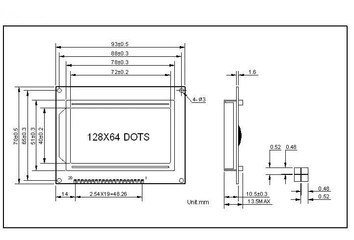 5 в LCM12864J 128x64 точки графика синего цвета Подсветка ЖК-дисплей модуль KS0107 KS0108 совместимый контроллер