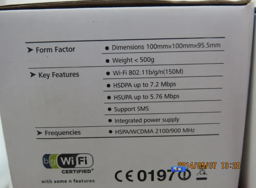Huawei B153 HSUPA/HSDPA/WCDMA/GSM/GPRS/EDGE 3G 900/2100 мГц мобильного доступа точка