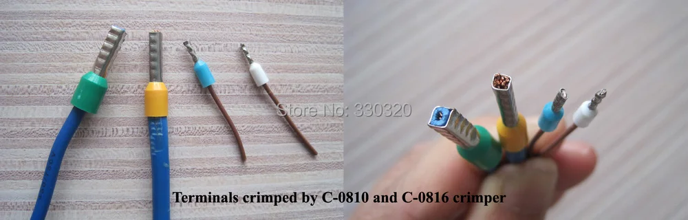 C-0816 саморегулирующийся обжимной инструмент для 0,25-10,0+ 16 мм2 кабельных наконечников обжимные плоскогубцы кабельные наконечники обжимной инструмент