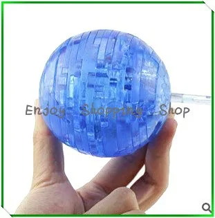 DIY земля 3d кристалл головоломки brinquedos educativos развивающие дети горячие для детские головоломки